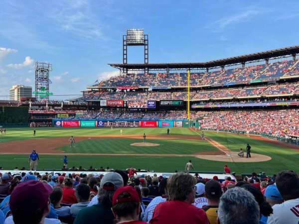 Citizens Bank Park, section: 129, row: 24, seat: 4