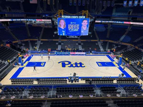 Petersen Events Center, section: 221, row: A, seat: 16