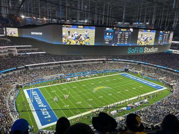 SoFi Stadium, section: 508, row: 3, seat: 7