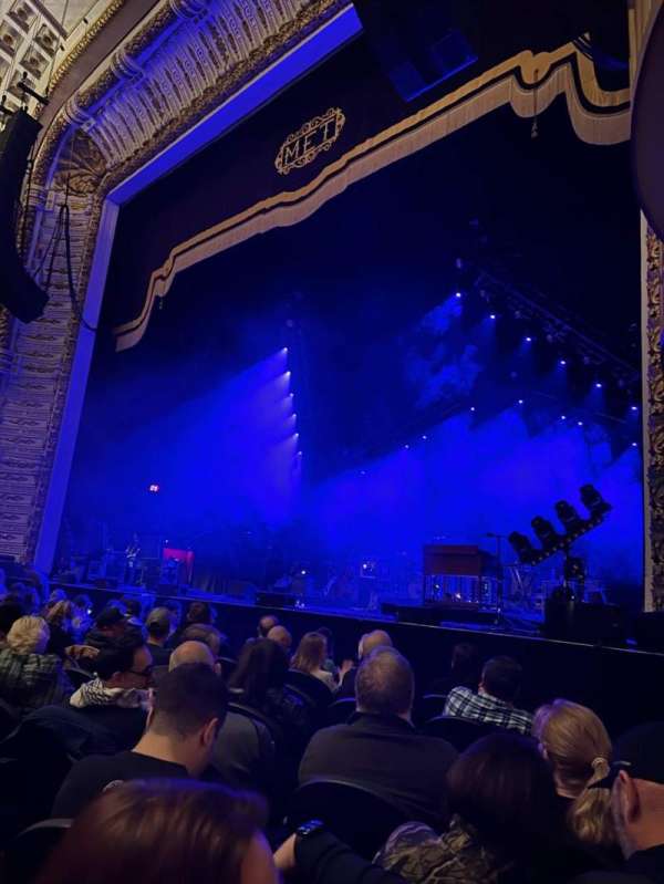 The Met Philadelphia, section: Orchestra 1, row: DD, seat: 1