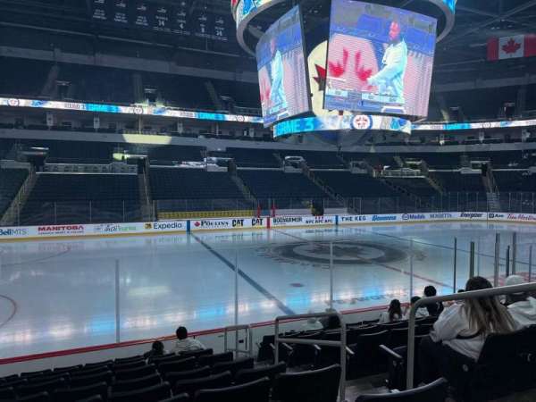 Canada Life Centre, section: 107, row: 10, seat: 3