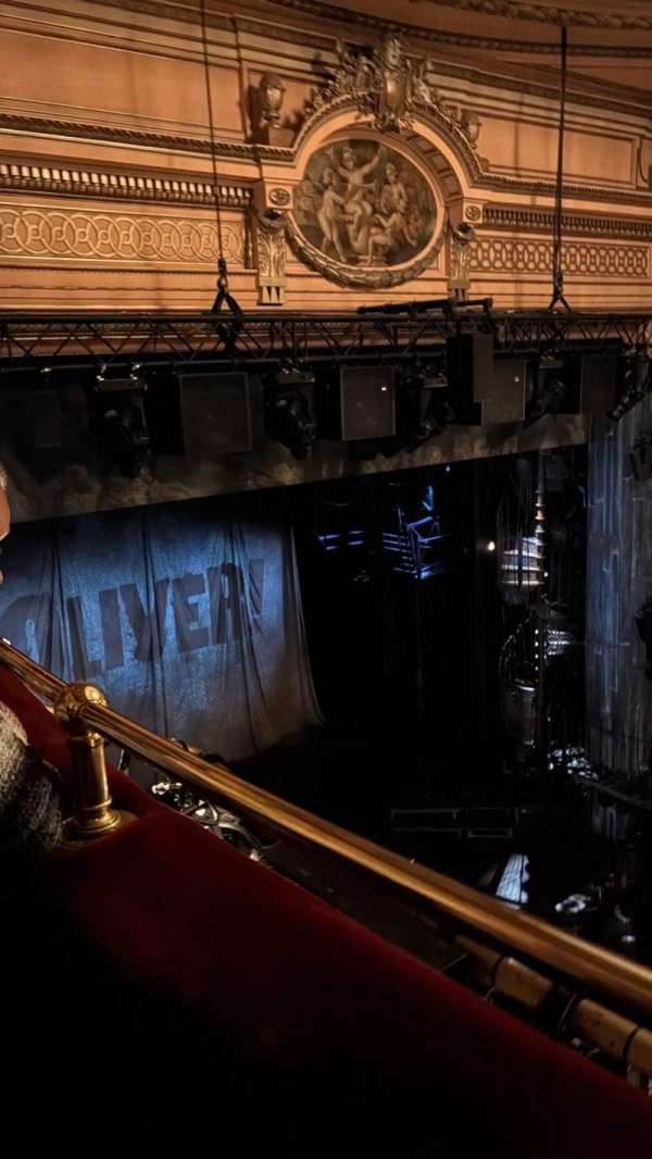 Gielgud Theatre, section: Grand Circle, row: AA, seat: 9