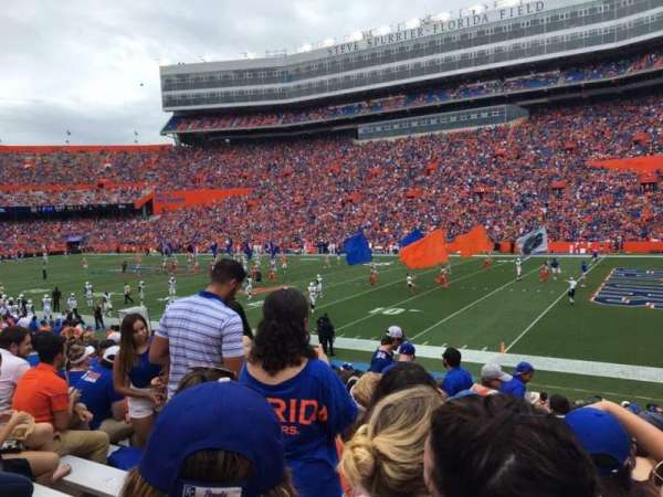Ben Hill Griffin Stadium, section: 30, row: 24, seat: 17