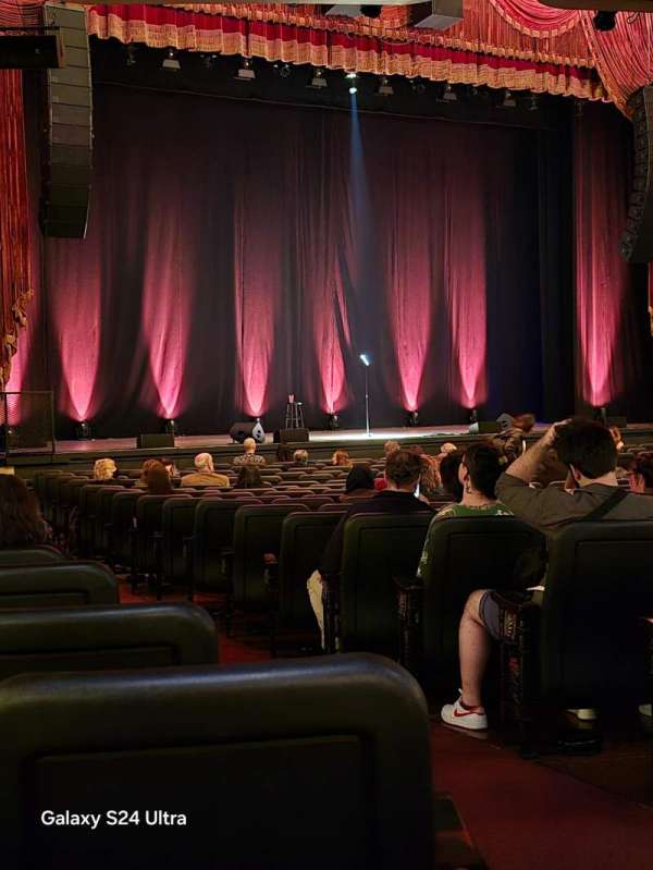 Orpheum Theatre, Los Angeles, section: Orchestra L, row: V, seat: 27
