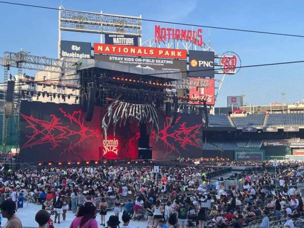Nationals Park, section: 113, row: X, seat: 12