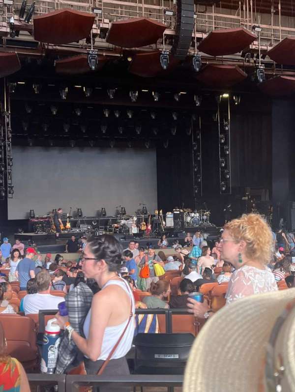 Filene Center, section: Prime Rear Orchestra L, row: CC, seat: 9