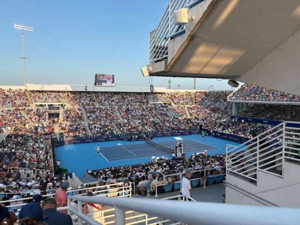 Lindner Family Tennis Center, Center Court, section: 301, row: I, seat: 1