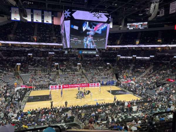 Frost Bank Center, section: 123, row: 32, seat: 8