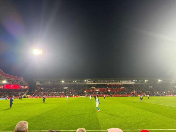 City Ground, section: S, row: XB, seat: 138