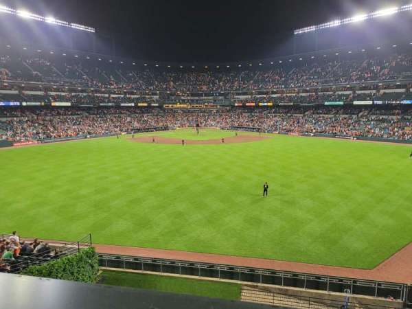 Oriole Park at Camden Yards, section: CF Roof Deck, row: 1, seat: 17