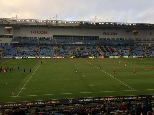 Coventry Building Society Arena, section: East Stand, row: GG, seat: 22
