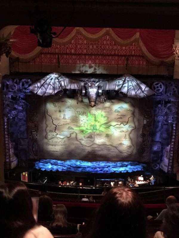 Academy of Music, section: Family Circle E, row: H, seat: 109
