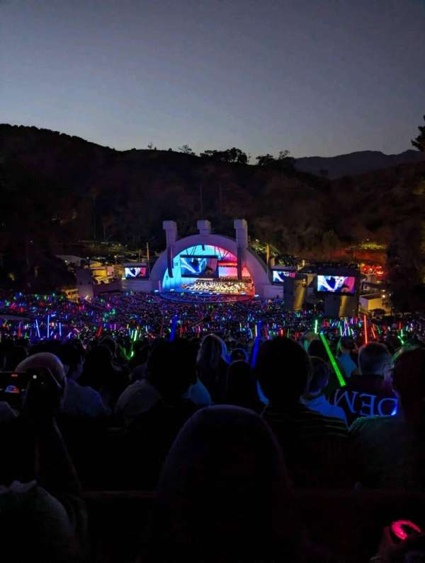 Hollywood Bowl, section: Q2, row: 14, seat: 101