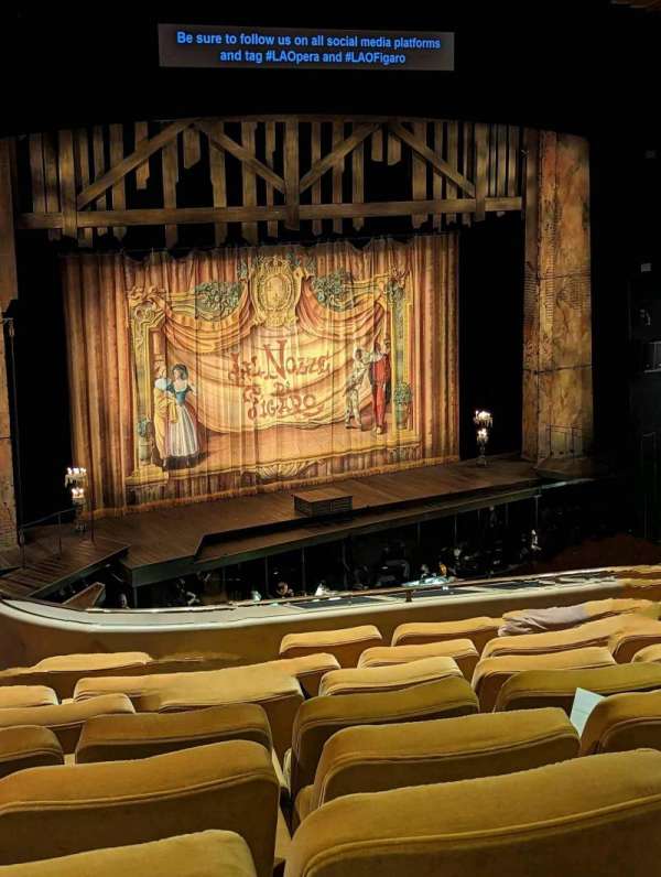 Dorothy Chandler Pavilion, section: Circle Left Side, row: P, seat: 54