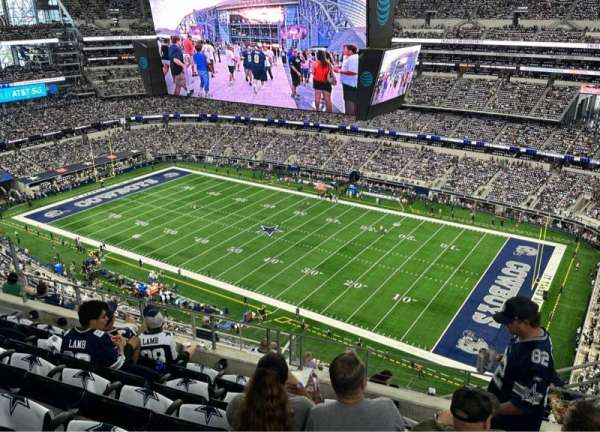 AT&T Stadium, section: 438, row: 15, seat: 5
