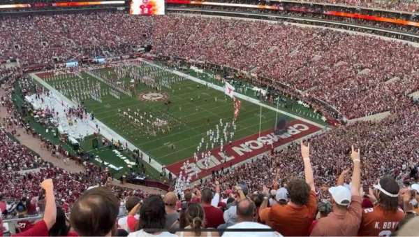 Bryant-Denny Stadium, section: SS-13, row: 20, seat: 5