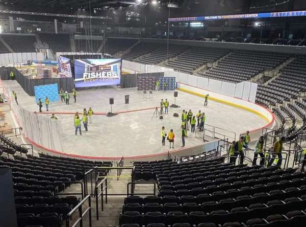 Fishers Event Center, section: 109