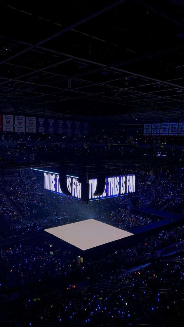 UBS Arena, section: 324, row: 1, seat: 6