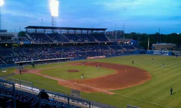 Harbor Park, section: 312, row: N, seat: 9