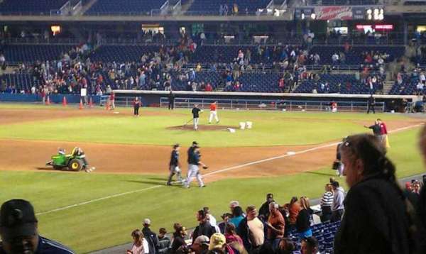 Harbor Park, section: 219, row: X, seat: 5