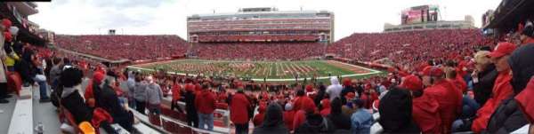 Memorial Stadium, Lincoln, section: 4, row: 6