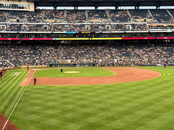 PNC Park, section: 145, row: F, seat: 2