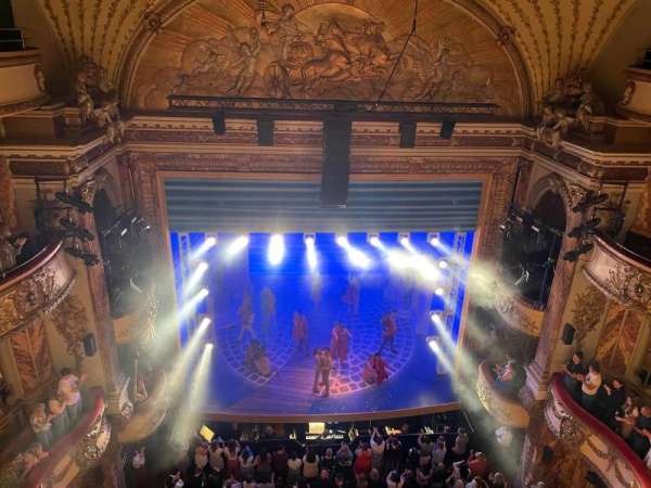 Novello Theatre, section: Balcony, row: A, seat: 16