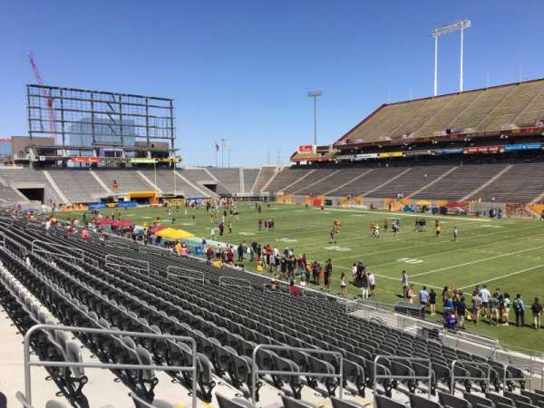 Mountain America Stadium, section: 2, row: 25, seat: 12