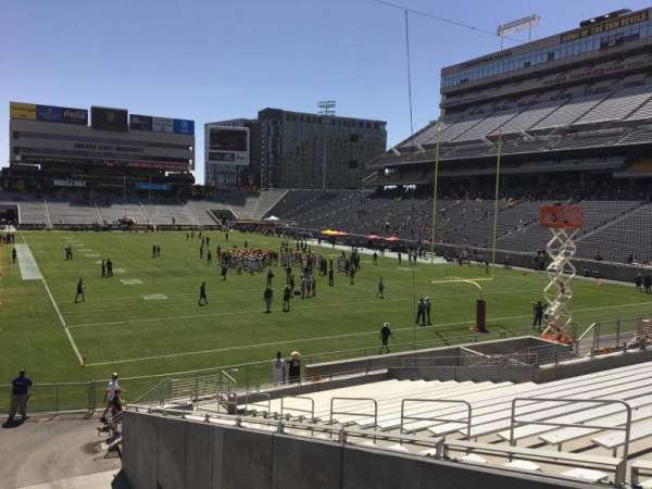 Mountain America Stadium, section: 20, row: 25, seat: 12