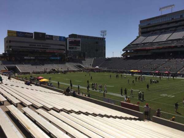 Mountain America Stadium, section: 26, row: 25, seat: 12