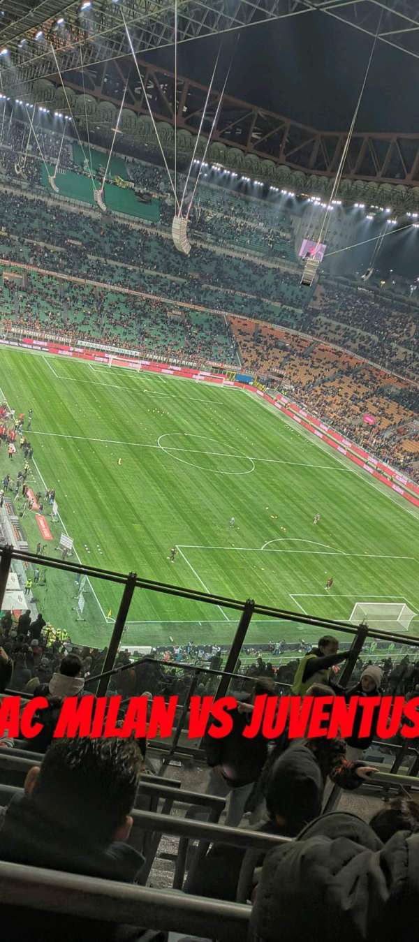 San Siro, section: 315, row: 8, seat: 2