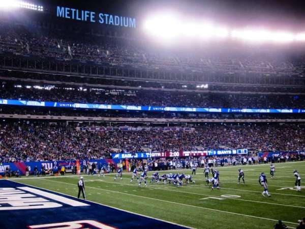 MetLife Stadium, section: 144, row: 7, seat: 12