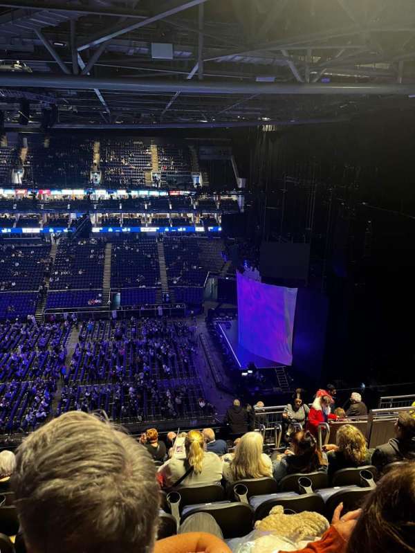 The O2, London, section: 421, row: M, seat: 946