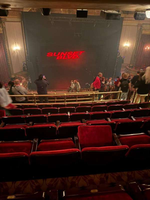 St. James Theatre, section: Mezzanine L, row: P, seat: 17