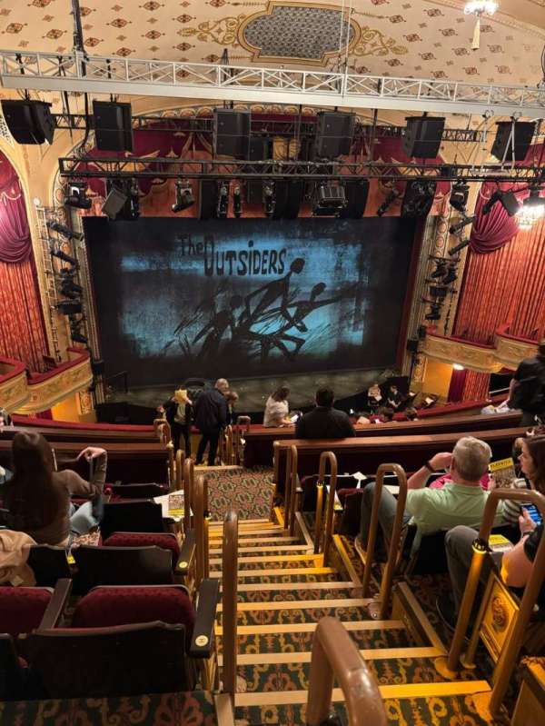 Bernard B. Jacobs Theatre, section: Mezzanine L, row: K, seat: 1
