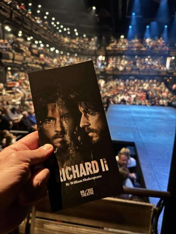 Bridge Theatre, section: Stalls, row: BB, seat: 20
