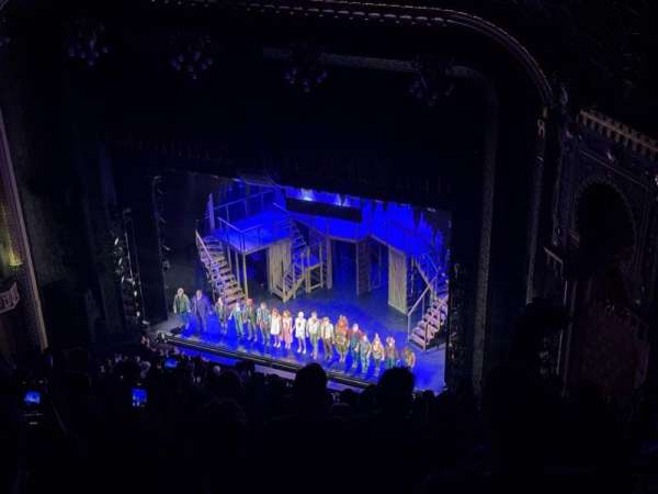 Mainstage at the New York City Center, section: Balcony, row: N, seat: 104