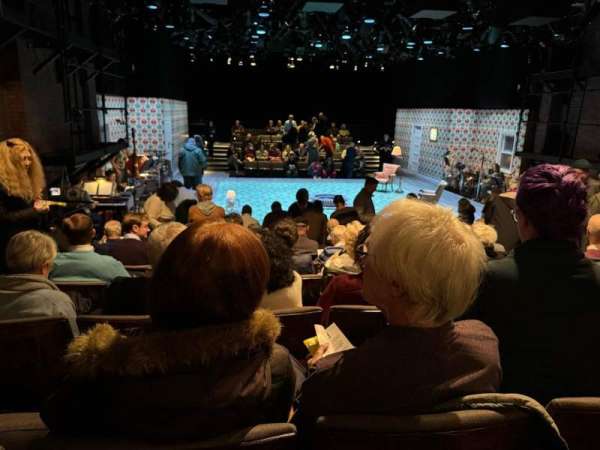 The Newman Theater at The Public Theater, section: Orchestra, row: M, seat: 14