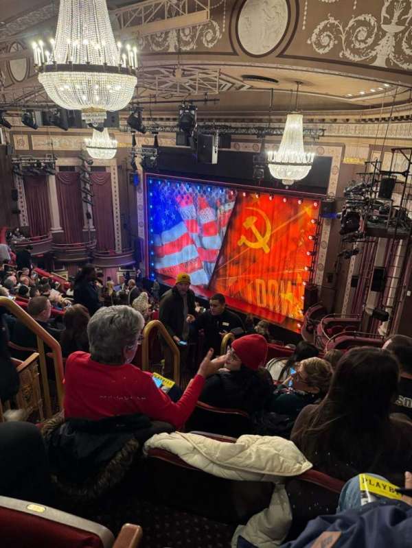Imperial Theatre, section: Rear Mezzanine R, row: E, seat: 504