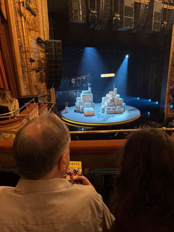 Longacre Theatre, section: Mezzanine L, row: C, seat: 18