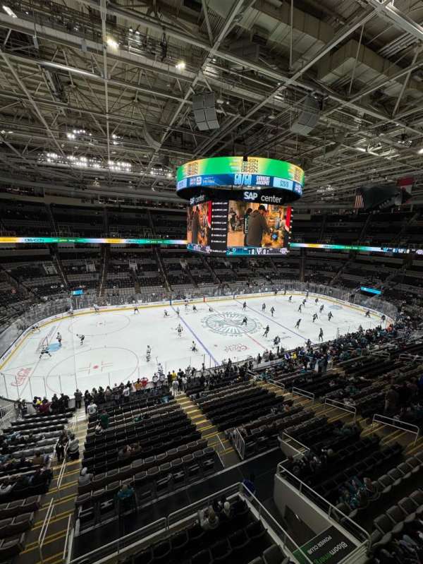 SAP Center, section: 202, row: 17, seat: 25
