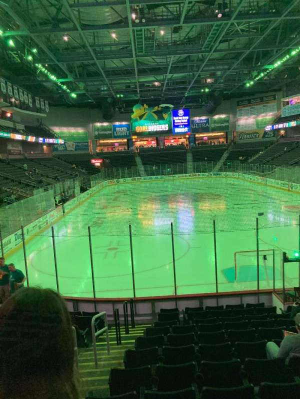 Huntington Center, section: 101, row: m, seat: 21
