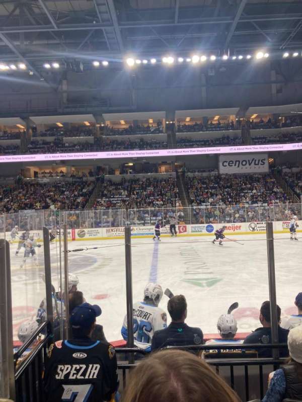 Huntington Center, section: 106, row: F, seat: 5