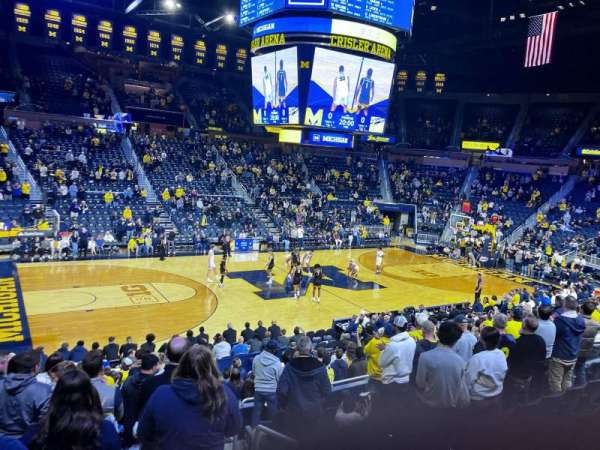Crisler Center, section: 126, row: 17, seat: 2