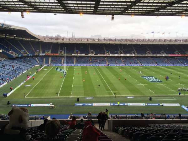 Murrayfield Stadium, section: W32, row: LL, seat: 10