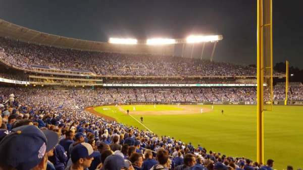 Kauffman Stadium, section: 247, row: GG, seat: 26