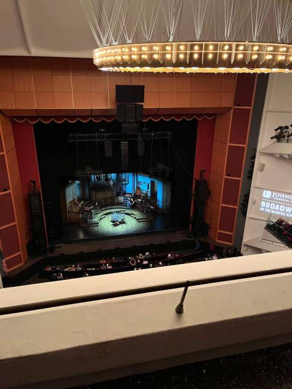Uihlein Hall, section: Balcony, row: B, seat: 418