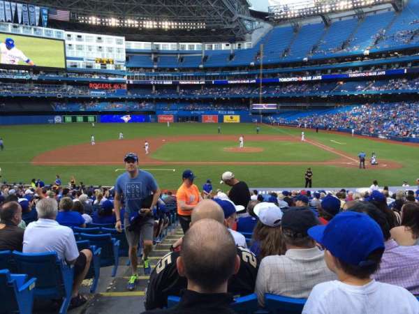 Rogers Centre, section: 126R, row: 31, seat: 1