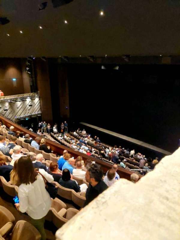 Lyttelton at the National Theatre, section: circle, row: SR, seat: 4