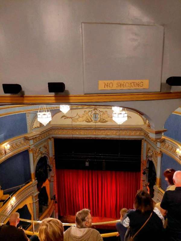 Harold Pinter Theatre, section: Balcony, row: e, seat: 10
